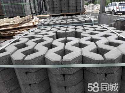邹城路面花砖盲道面包砖广场砖铺路砖六棱砖围栏彩砖水泥砖-.