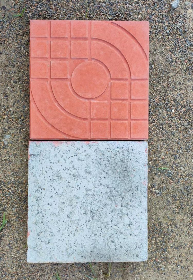 土耳其红色30x30cm地面花砖滨州公路小区专用高品质水泥彩色砖 - 爱企
